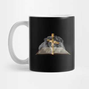 LION BIBLE CROSS Mug